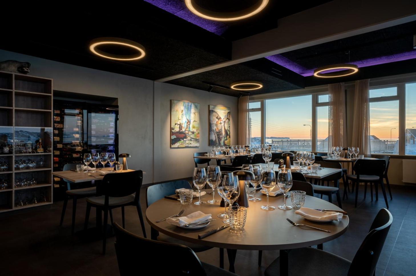 Hotel Hvide Falk Ilulissat Eksteriør billede