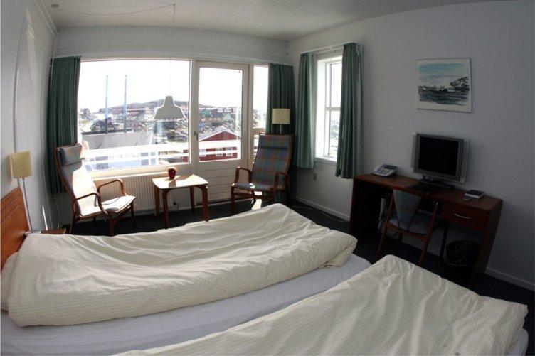 Hotel Hvide Falk Ilulissat Eksteriør billede